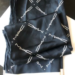Authentic MAC 100% Silk Scarf